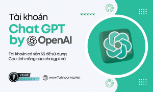 Tài khoản OpenAI - ChatGPT (Có sẵn 5$)