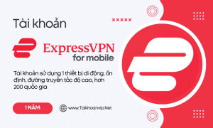 Tài Khoản ExpressVPN Mobile